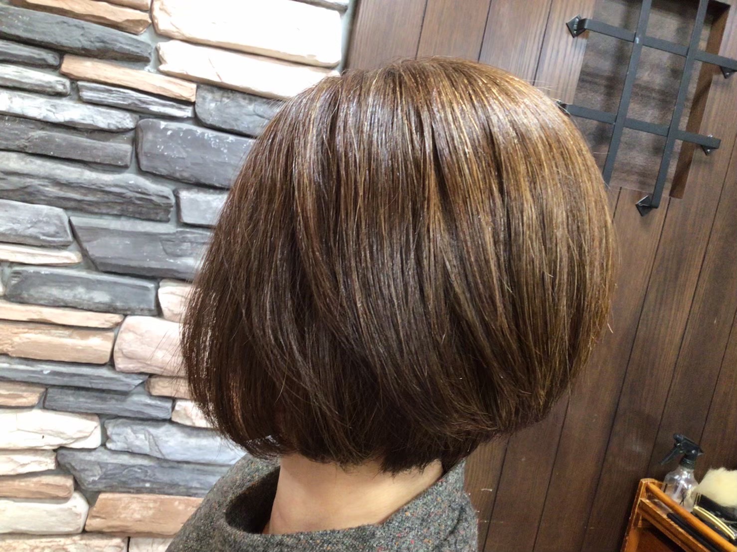 オーガニックカラーの施術